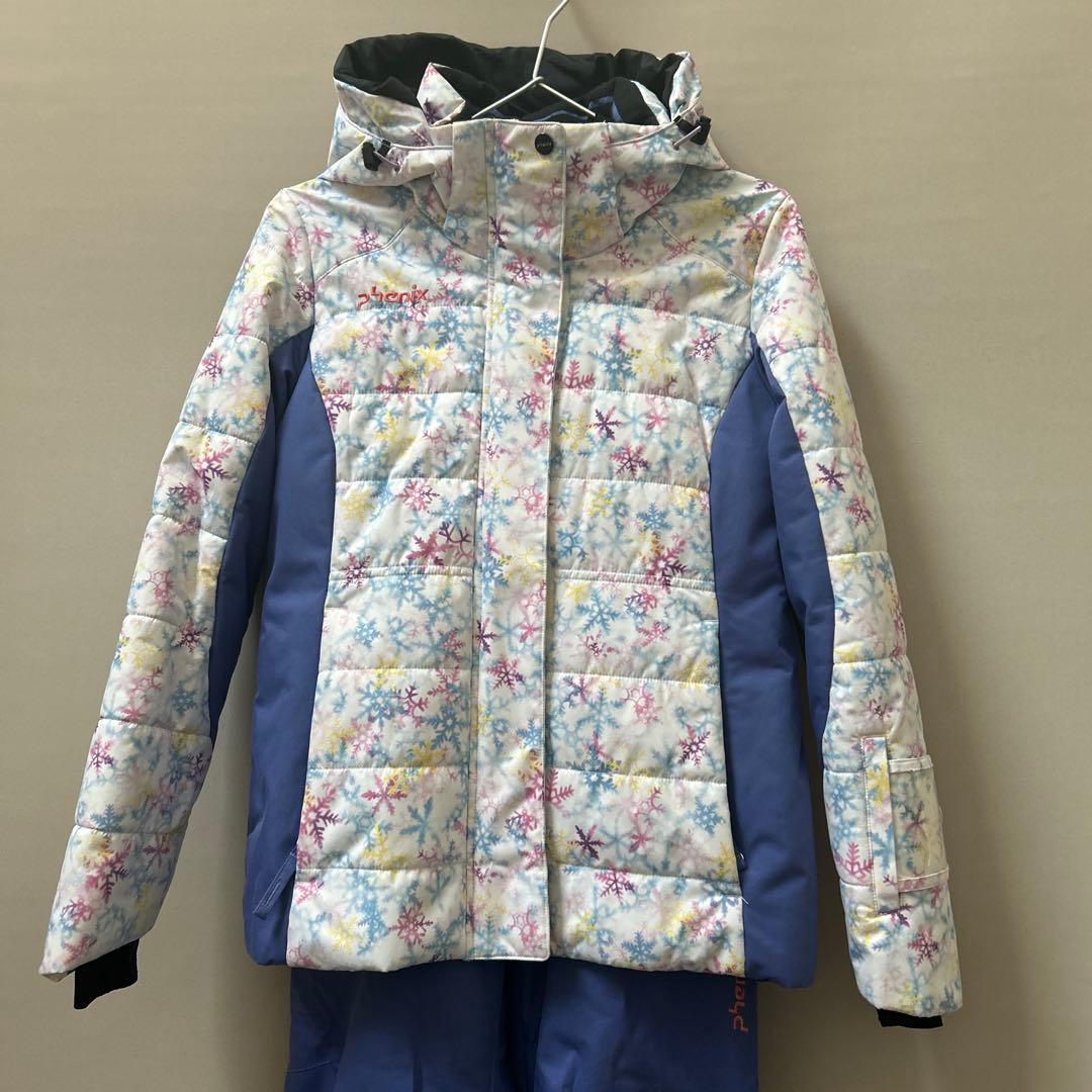 美品　Phenix スキーウェア上下　ジュニアも可 フェニックス（PHENIX） スキーウェア キッズ 上下セット 女の子