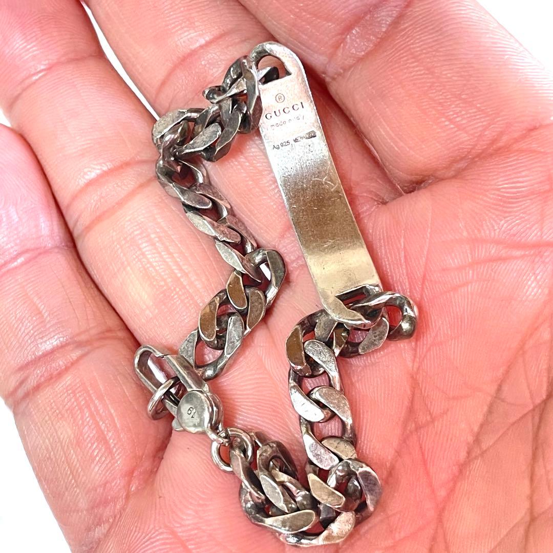 GUCCI』 グッチ シルバー ディアマンティッシマ ブレスレット19 - メルカリ