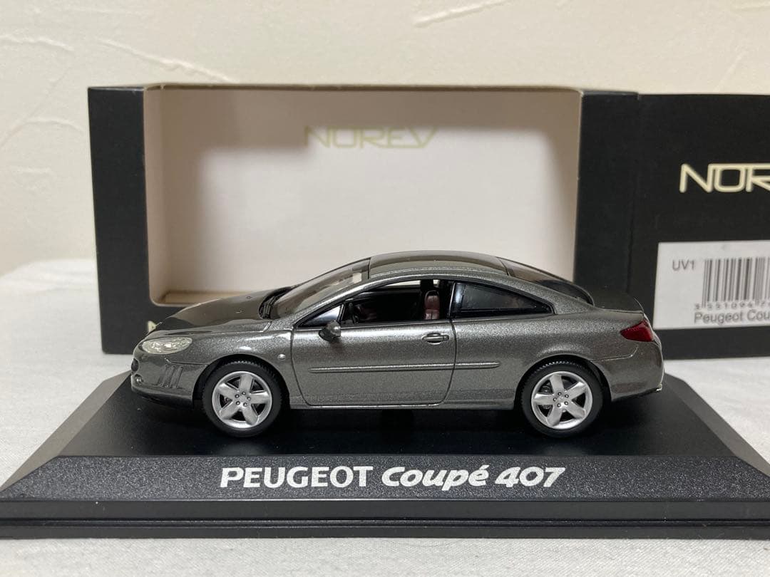 さんざえ様専用】プジョー407クーペ ノレブ製1/43 - メルカリ