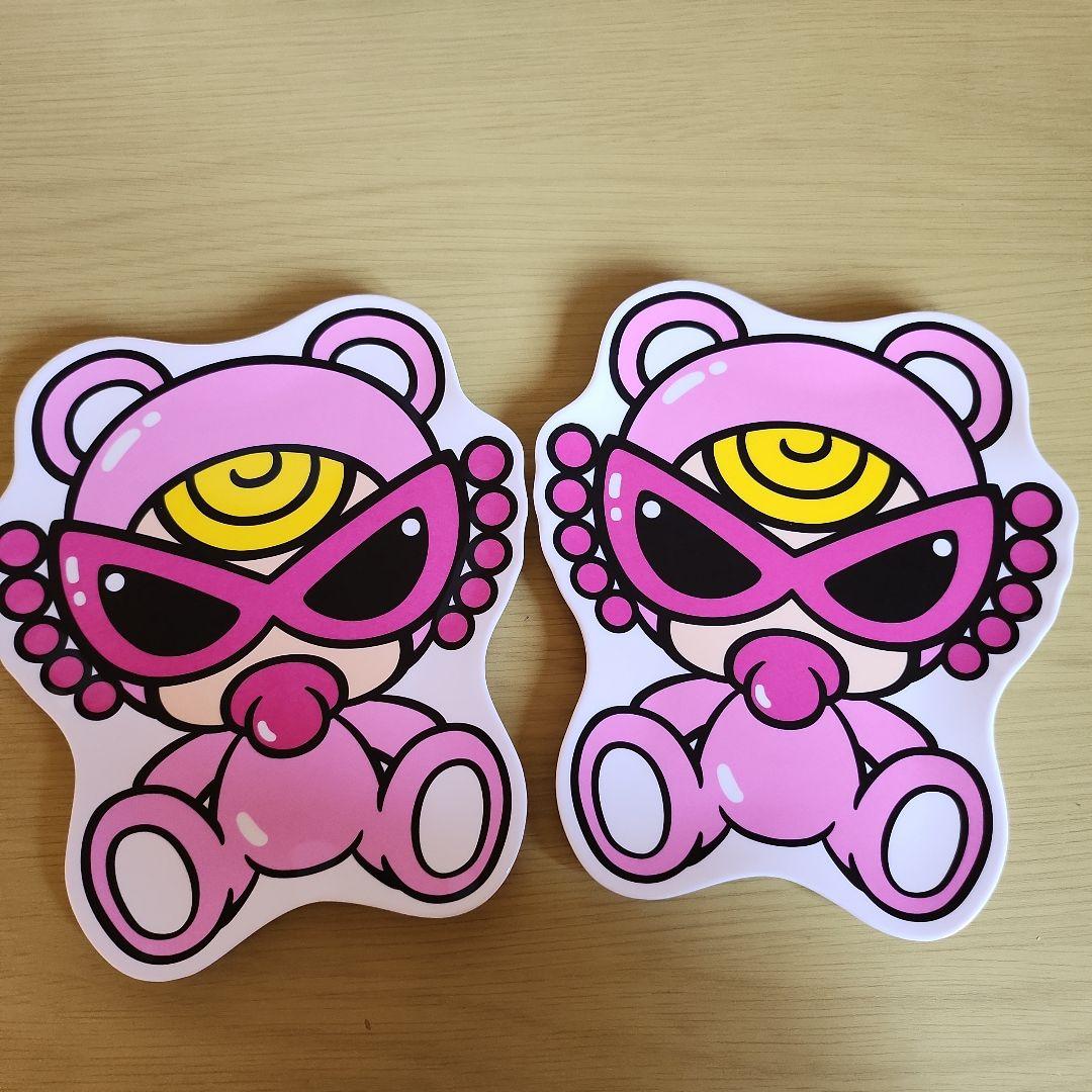 ヒステリックミニ☆ヒスミニ☆メラミンプレート☆テディミニ☆ピンク