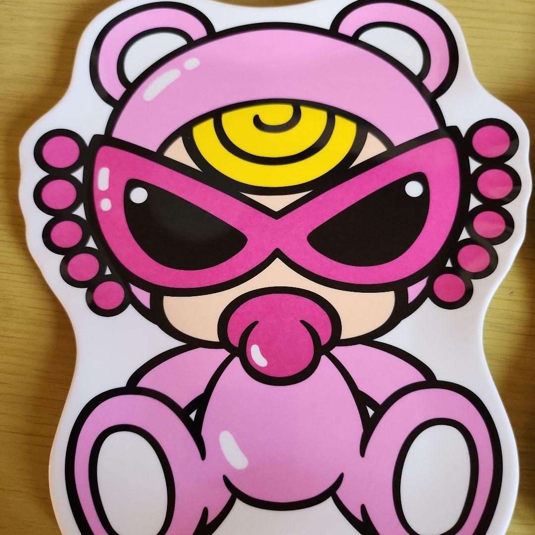 ヒステリックミニ☆ヒスミニ☆メラミンプレート☆テディミニ☆ピンク