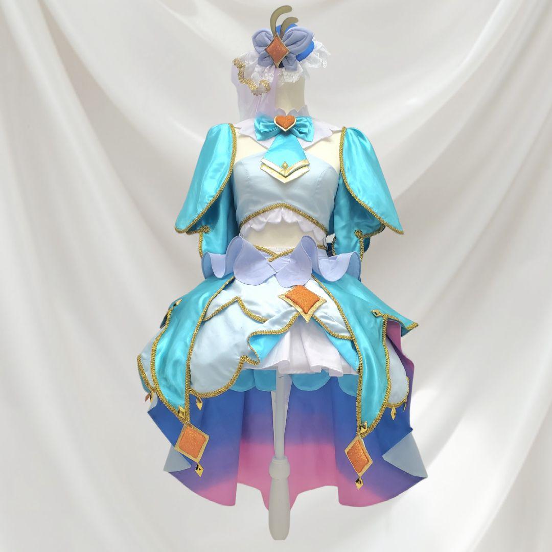 名探偵プリキュア キュアエクレール風 コスプレ衣装