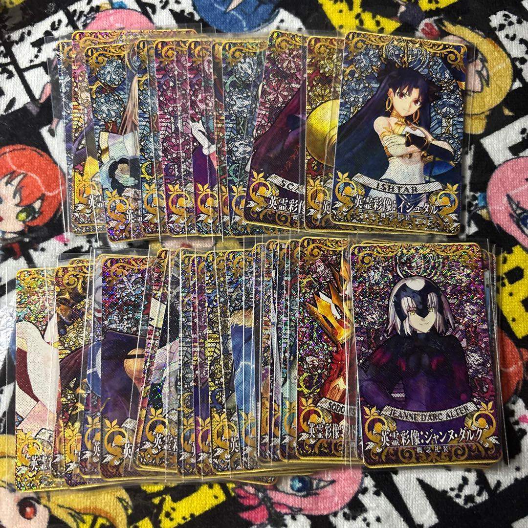 FGOアーケード 英霊彩像　コンプリート　コンプ　フェイタル 限定礼装