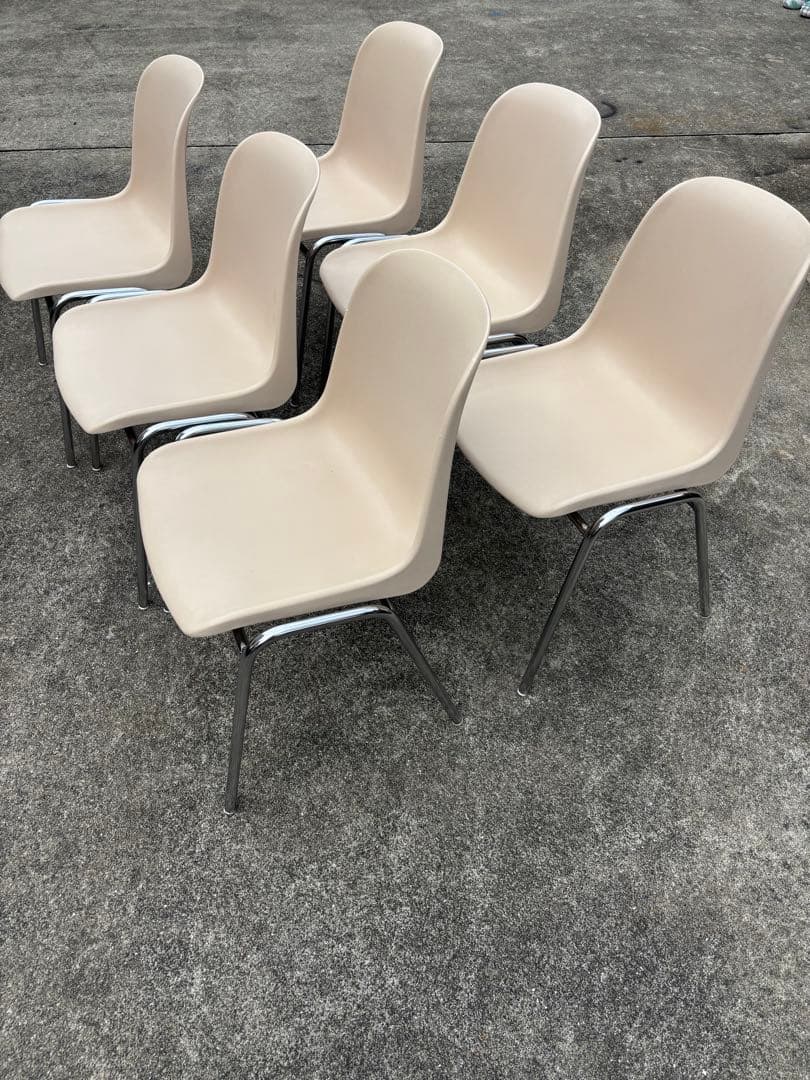 モッドエレナ　スタッキングチェア　6脚