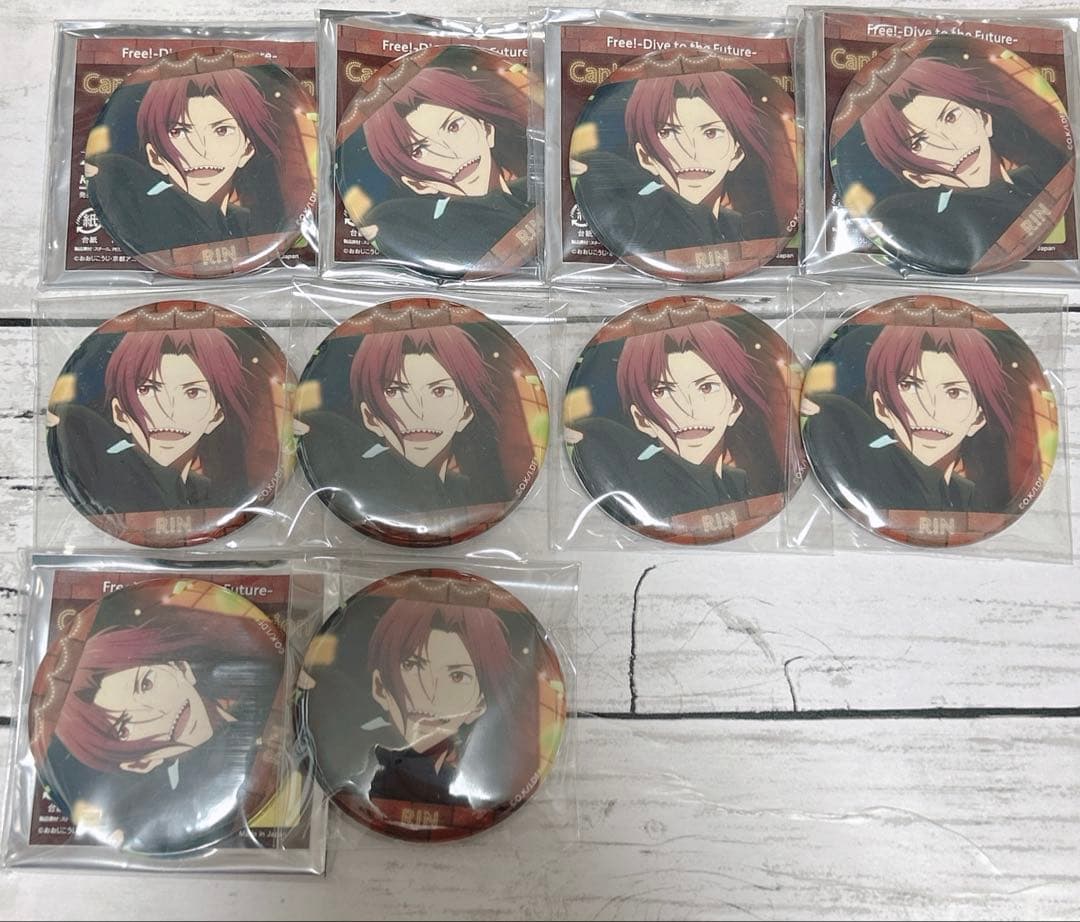 Free! ED缶バッジ ② 凛