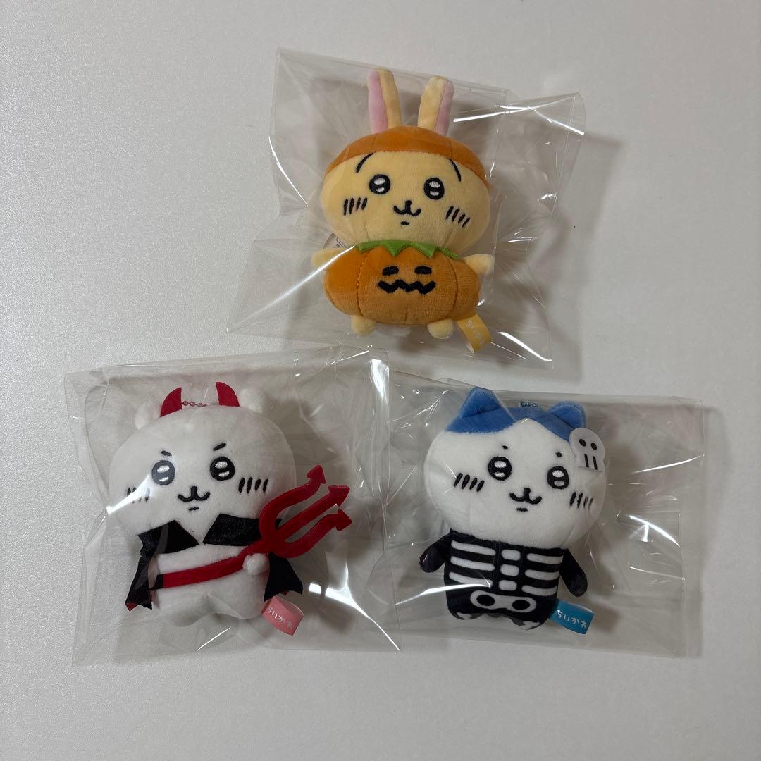 ちいかわ 仮装…ってこと！？なぷちミニマスコット　ハチワレ　うさぎ　ハロウィン