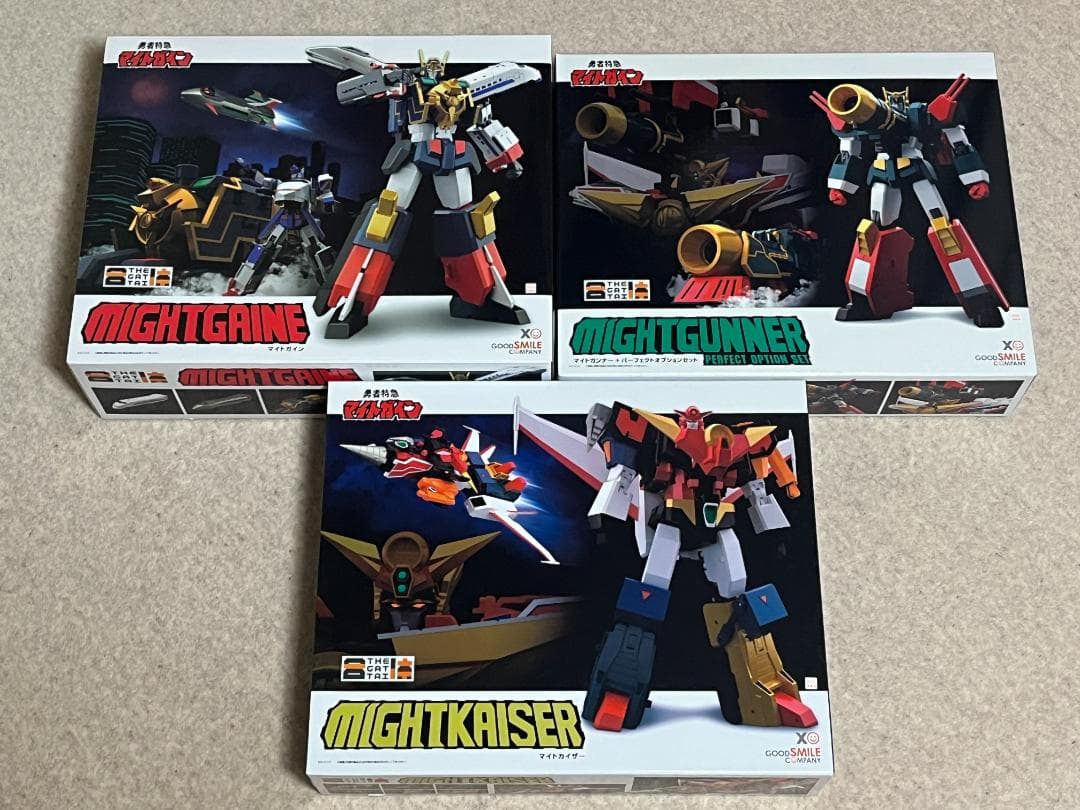 グッドスマイルカンパニー THE合体 勇者特急 マイトカイザー ガイン ガンナー