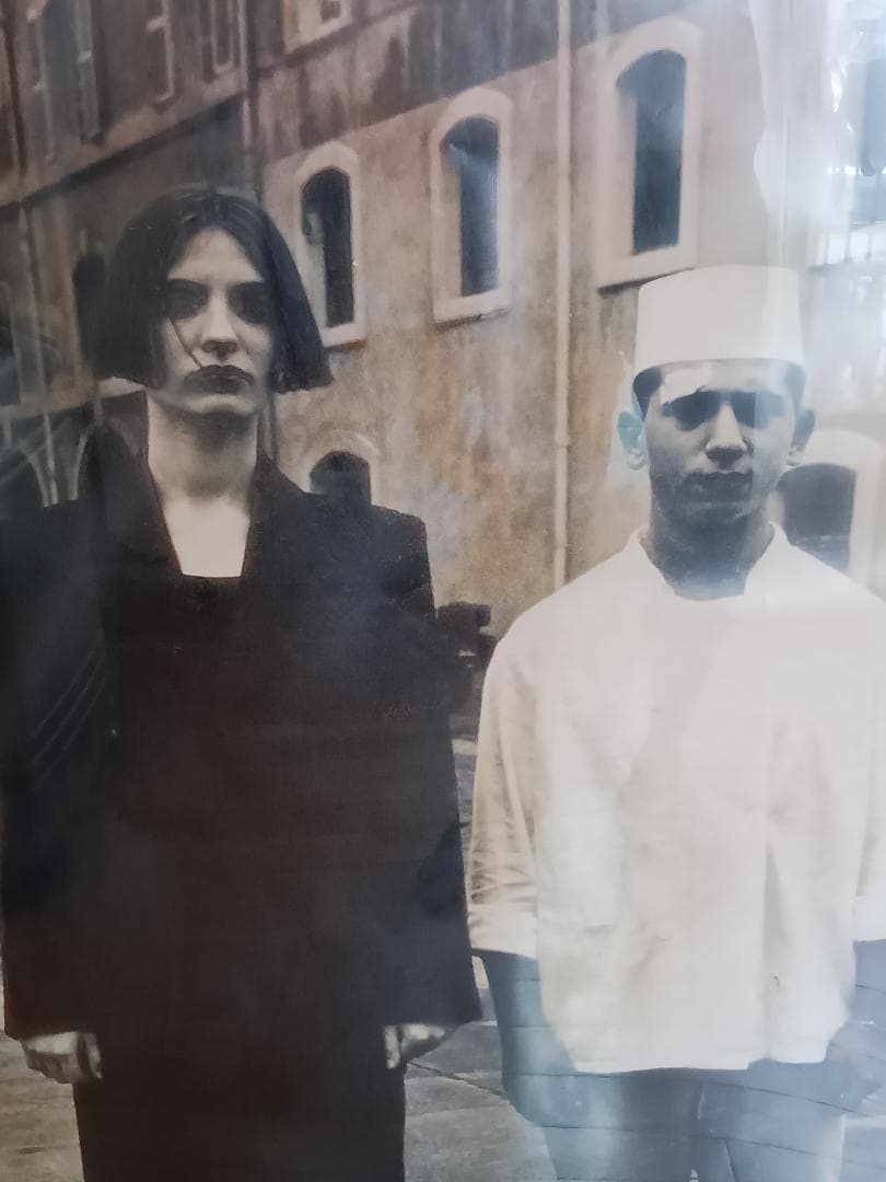 ☆ヨウジヤマモトYOHJI80'sコレクション大型モノクロ写真アート