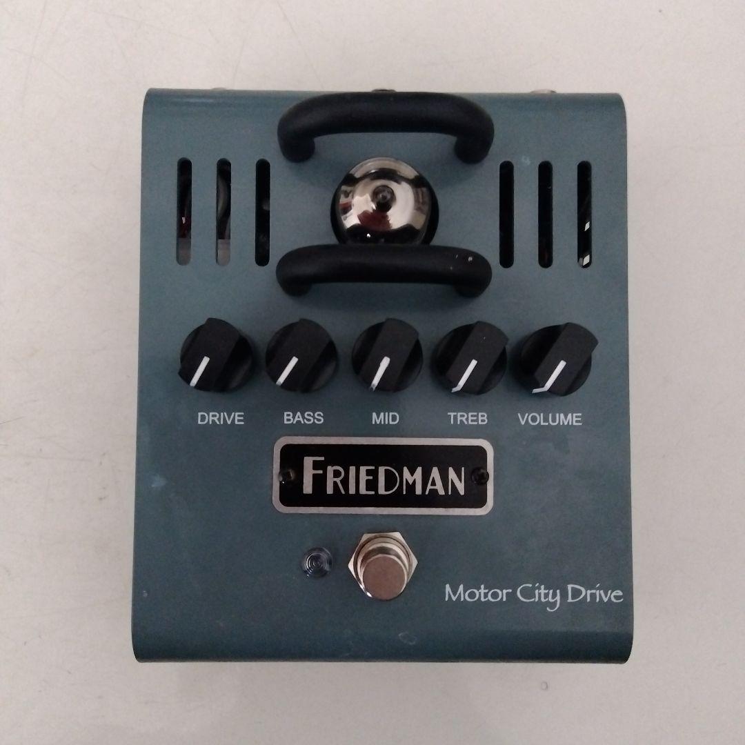 Friedman Motor City Drive ギターエフェクター FRIEDMANの新作ペダル『Motor City Drive』が入荷致しました！！｜島村