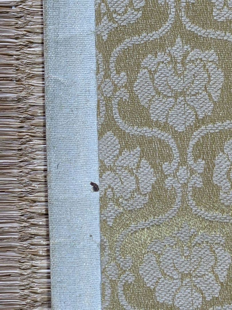 ♢犬と椿図 絹本水墨画 墨彩画 掛け軸？円山派 明治時代 鹿角古美術