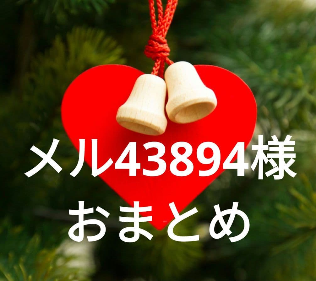 メル43894様　おまとめ