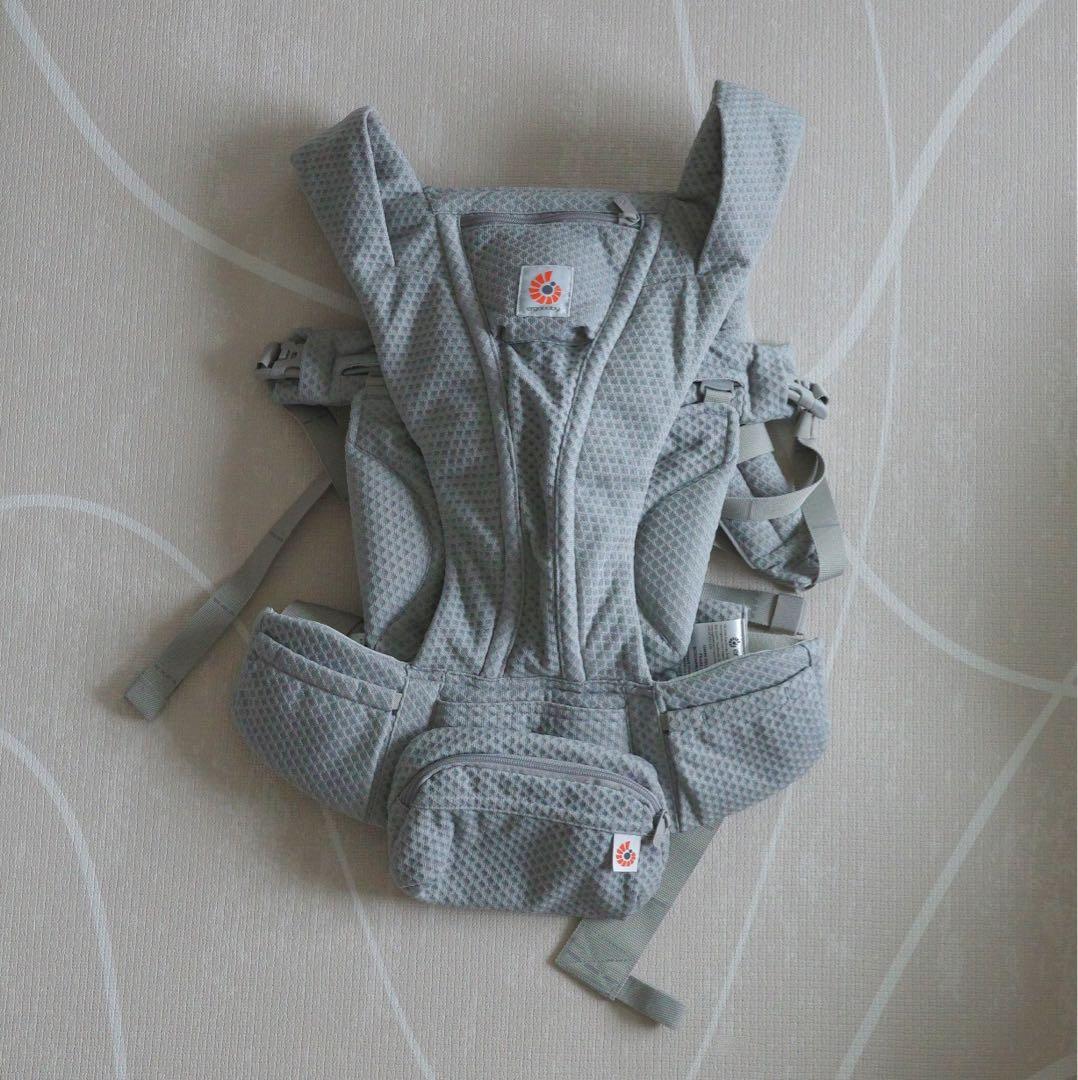 【新品試着のみ】エルゴ オムニデラックス パールグレー