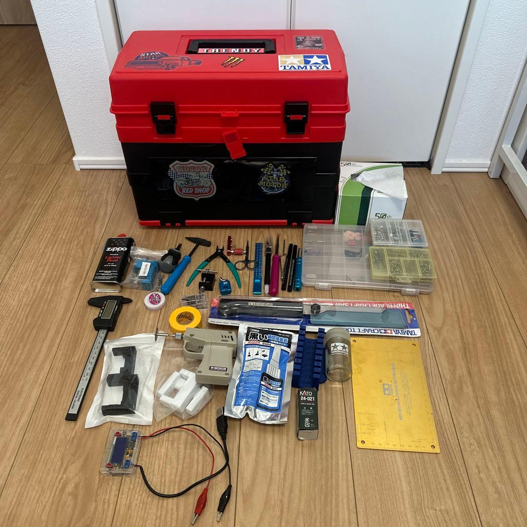 ミニ四駆 ピットボックス 工具セット④ - メルカリ