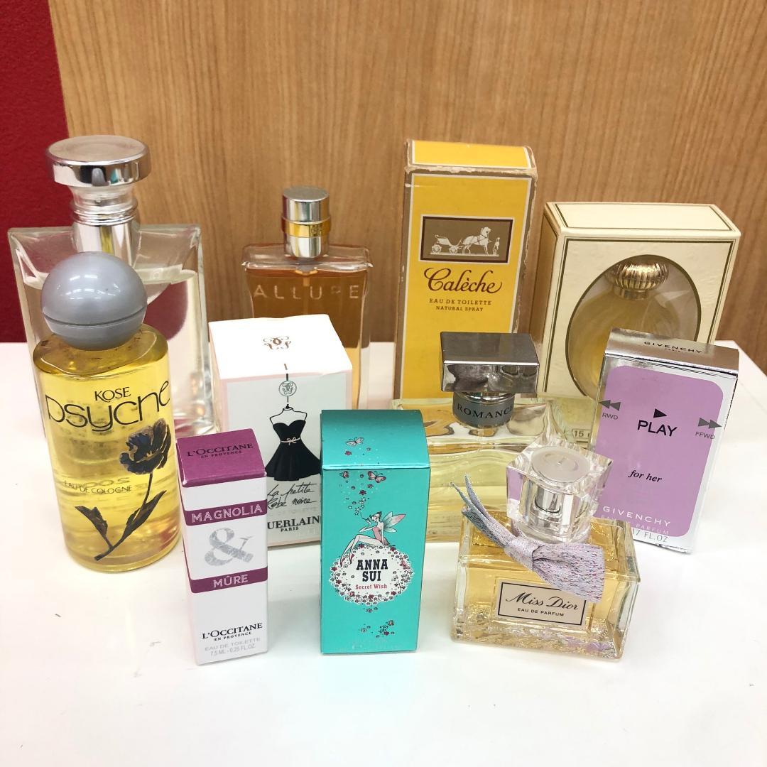 ♥cr463-505 CHANEL・HERMES ブランド香水11点おまとめ