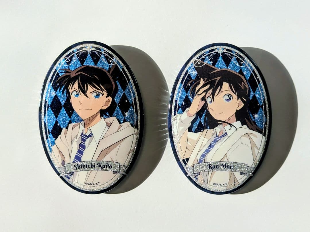 名探偵コナン 中国限定 永遠の一瞬 缶バッジ 工藤新一 毛利蘭 - メルカリ