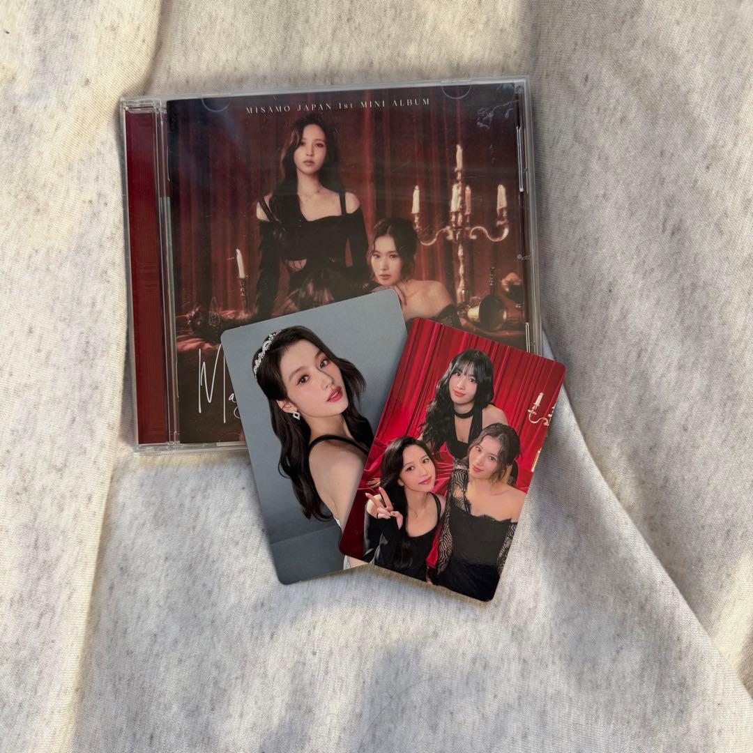 misamo masterpiece CD サナ 会場特典 トレカ付き - メルカリ