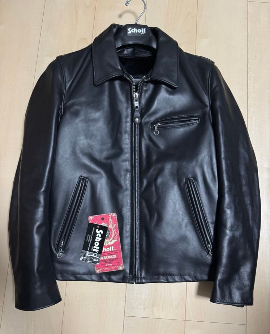 (Takamiii)schott シングルライダースジャケット643