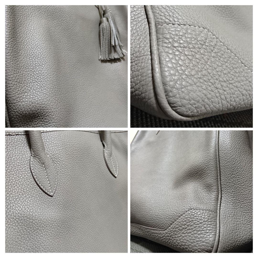 極美品 ACATE アカーテ】シロッコ シュリンクレザー トートバッグ 廃盤