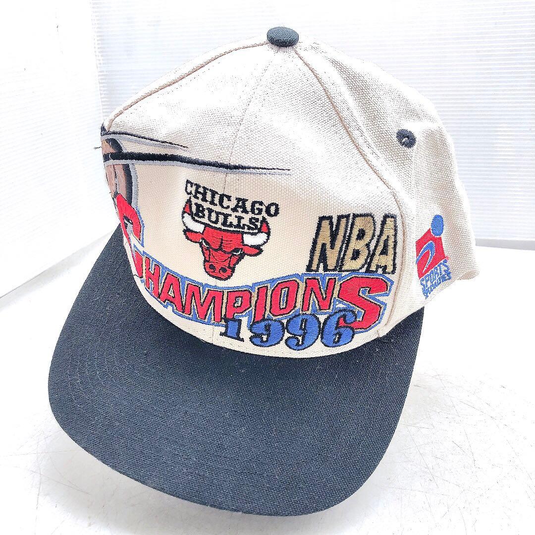 ☆レア物☆ NBA シカゴ ブルズ 優勝キャップ 1996年 チャンピオン記念