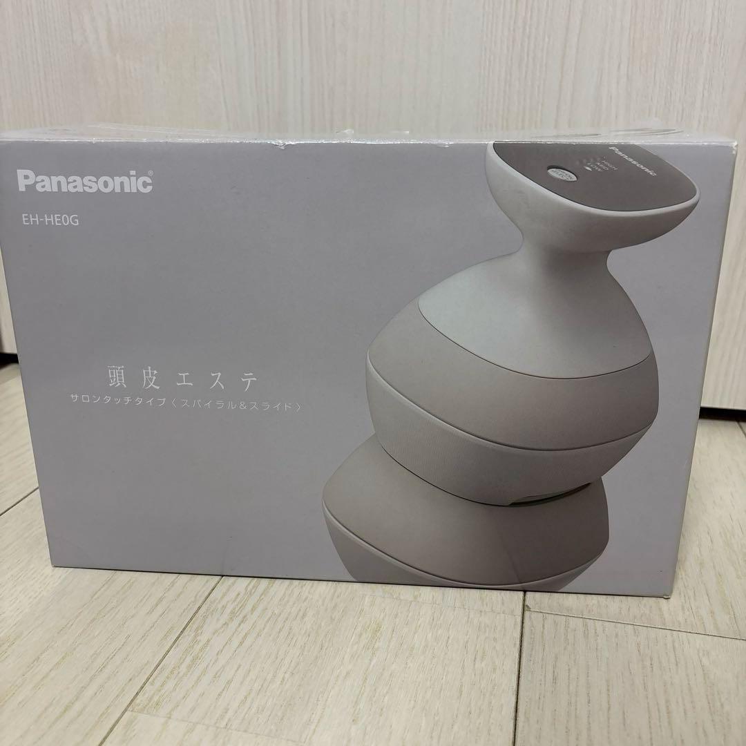 【新品未使用】Panasonic EH-HE0G 頭皮エステ　サロンタッチタイプ Amazon | パナソニック 頭皮エステ サロンタッチタイプ〈スパイラル