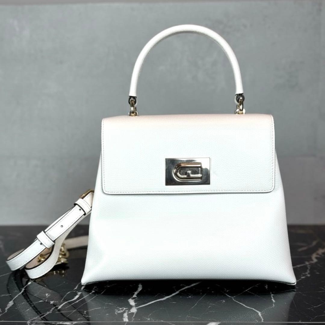 希少カラー✨美品 FURLA トップハンドル1927 S ハンドバッグ 2way