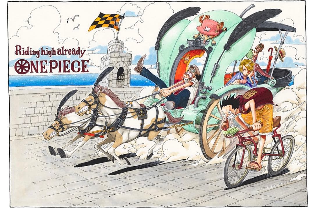 【原画：世界限定20部】ONE PIECE /ワンピース/マンガアート/NFT