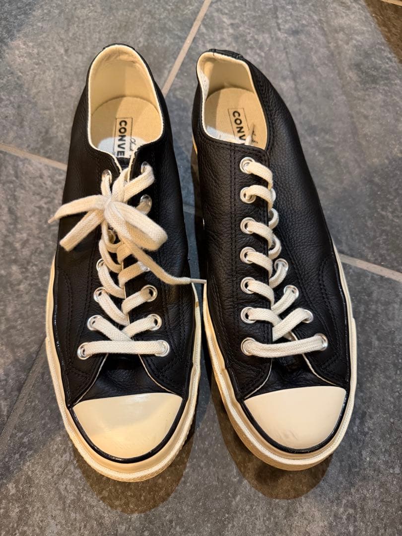 日本未発売　コンバース　CT70 ブラックレザー