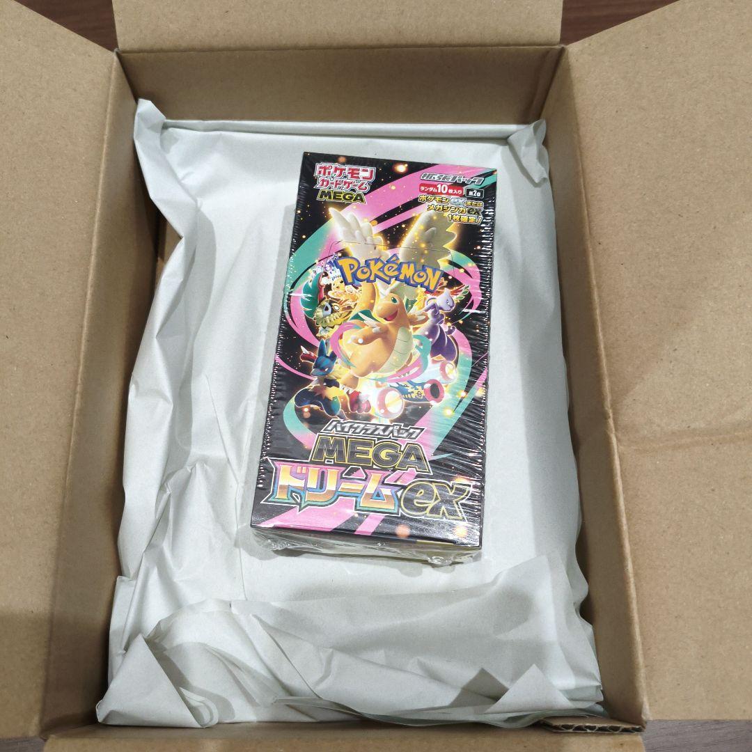 ポケモンカード　MEGAドリームex シュリンク付き1box
