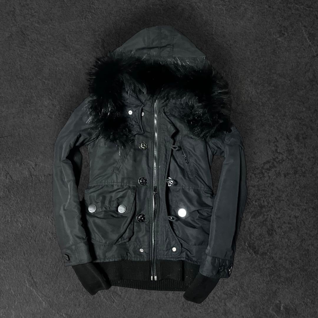 00s Archive Opium y2k N-3B Jacket ブラック S - メルカリ