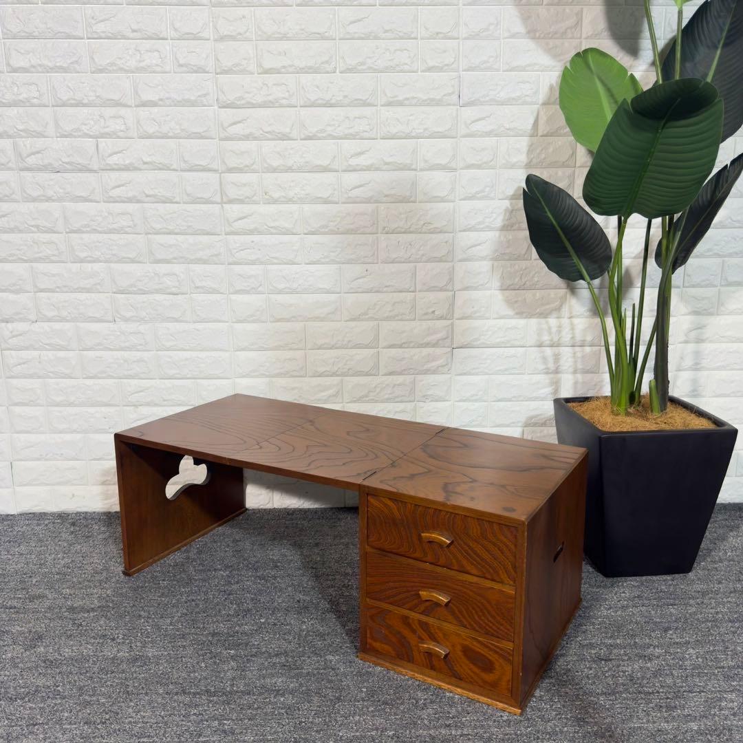 折りたたみ文机 昭和 レトロ アンティーク 古家具 机 I082 - メルカリ