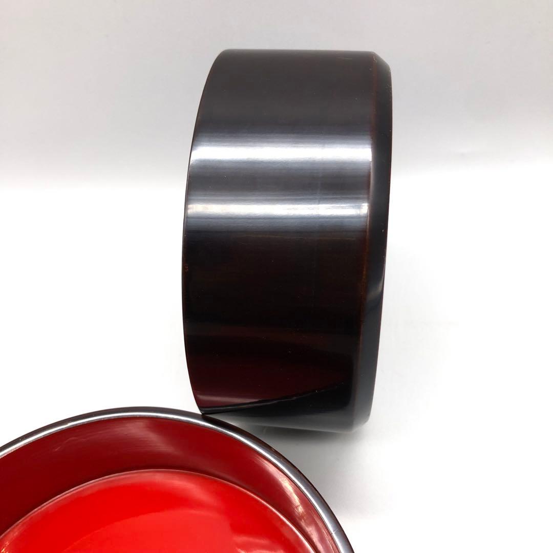 新品未使用木箱入り宮内庁御用達山田平安堂高級漆塗り鶯宿梅菓子器伝統