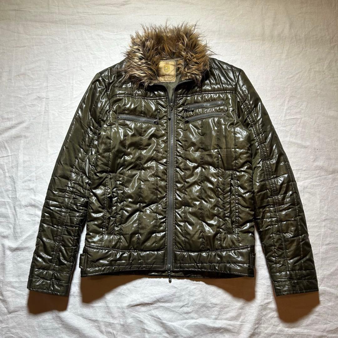 Y2K fairy grunge 裏原　ファー　ジャケット