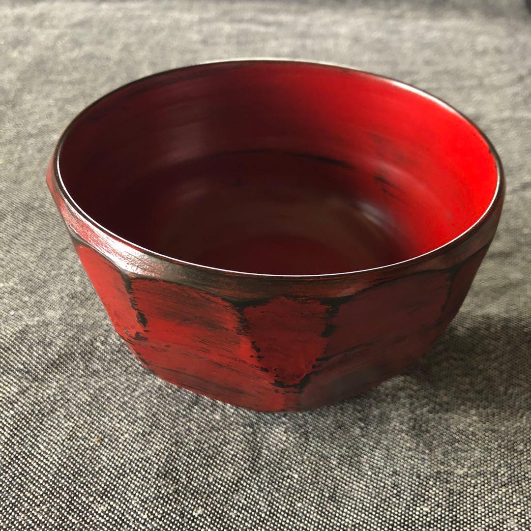 大蔵達雄さん　根来塗 漆椀 大蔵達雄 銘々皿 5枚 木皿 根来塗 作家作品 - メルカリ
