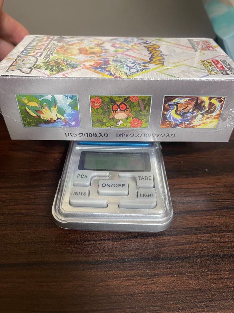 テラスタルフェスex 1BOX シュリンク付き 187.12g