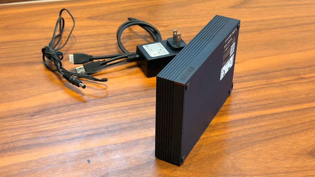 外付けHDD 4TB BUFFALO HD-EDS4.0U5-BA