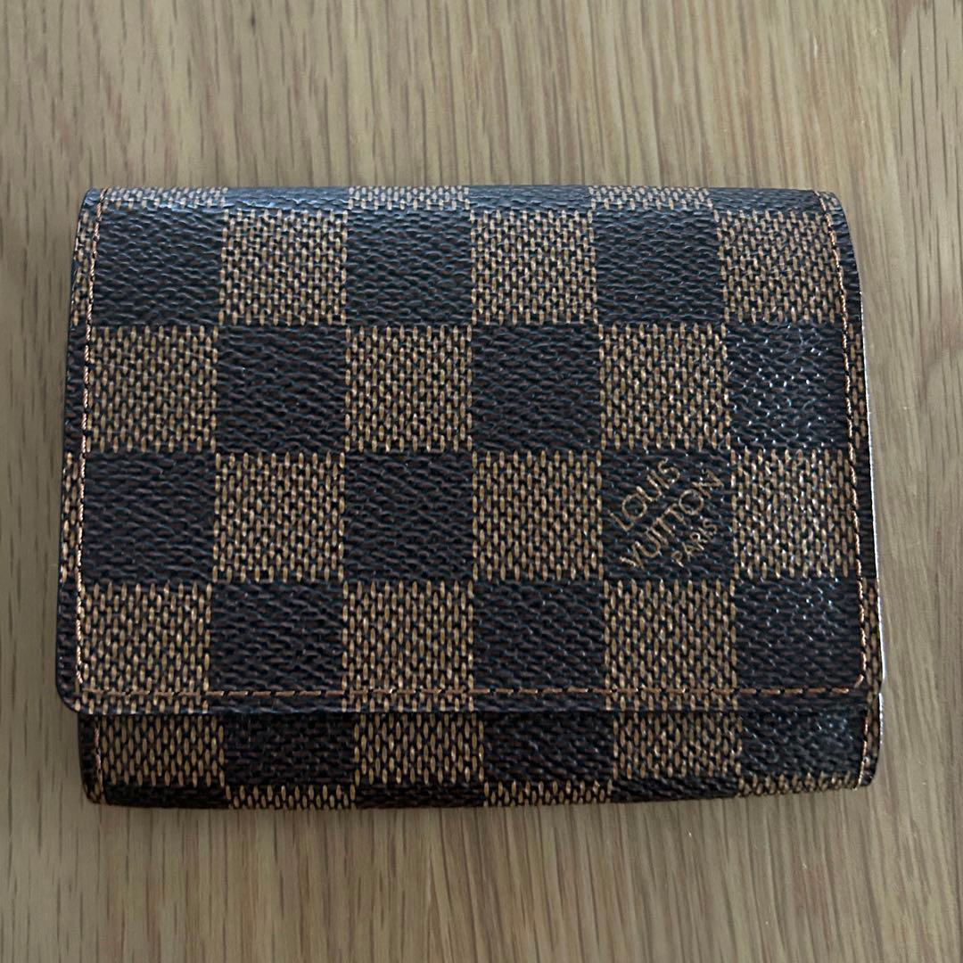美品☆ルイヴィトン ダミエ 名刺 カードケース