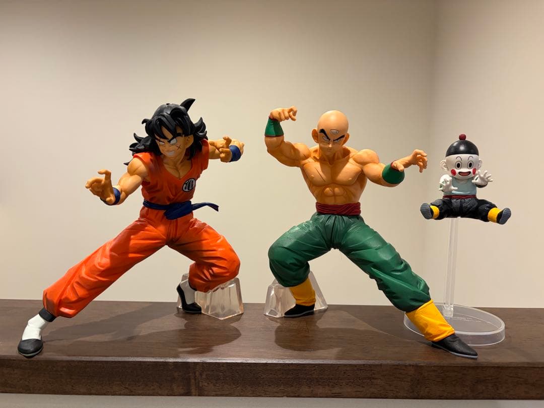 ドラゴンボール　一番くじ　ヤムチャ、天津飯、チャオズ　セット