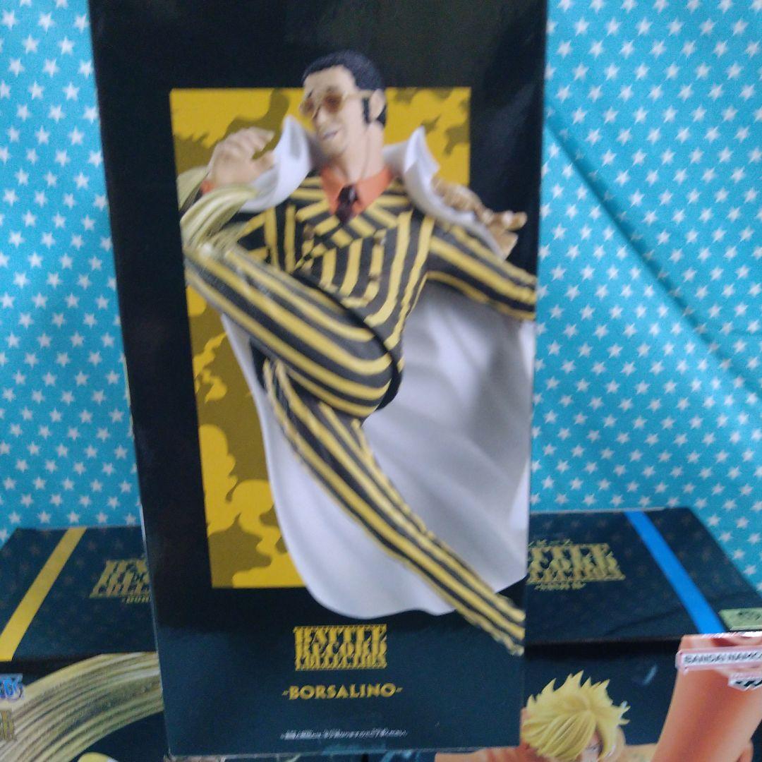 ワンピース BATTLE RECORD COLLECTION サンジ・黄猿 4品 - メルカリ