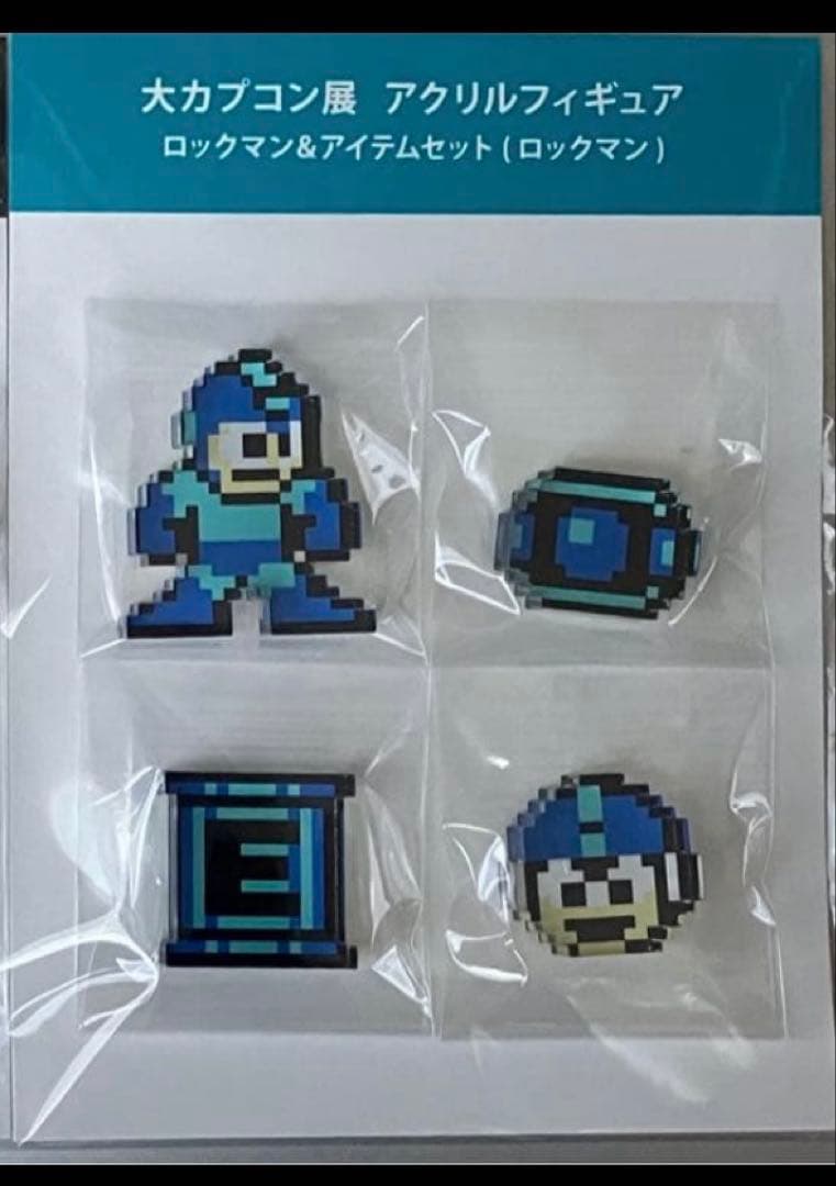 大カプコン展 ロックマンアクリルフィギュア3種セット - メルカリ