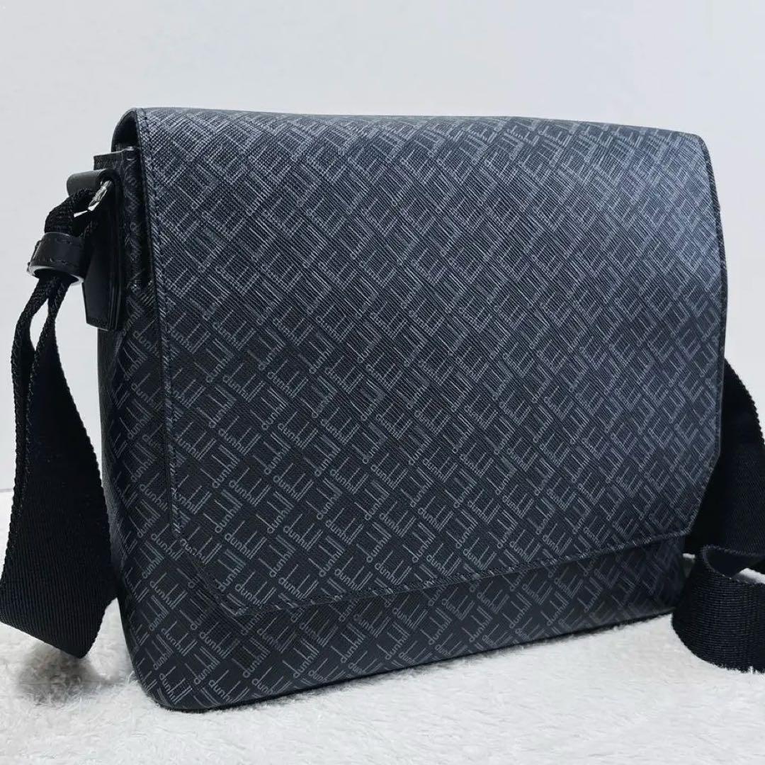 未使用級✨ ダンヒル dunhill スモール メッセンジャー シグネチャー