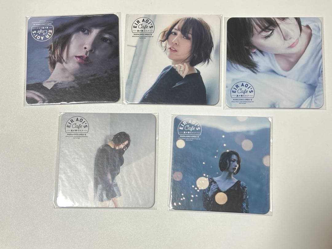 藍井エイル EIR AOI'S Cafe 星が降るユメ コースター 5種セット