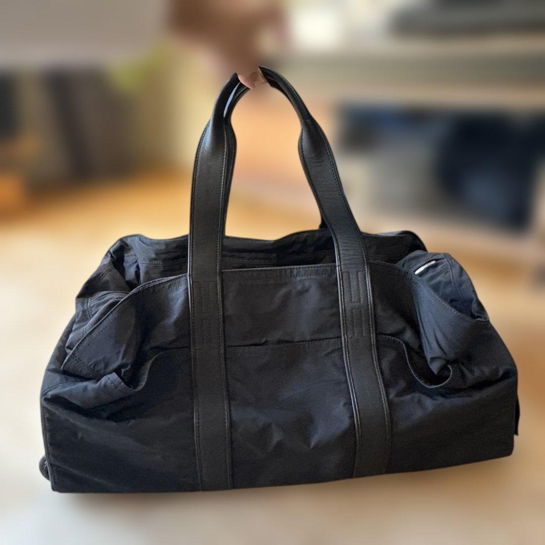 HERMES キャスター付き旅行バッグ リアルスタイル REAL STYLE ボストンキャリーバッグ キャスター付き