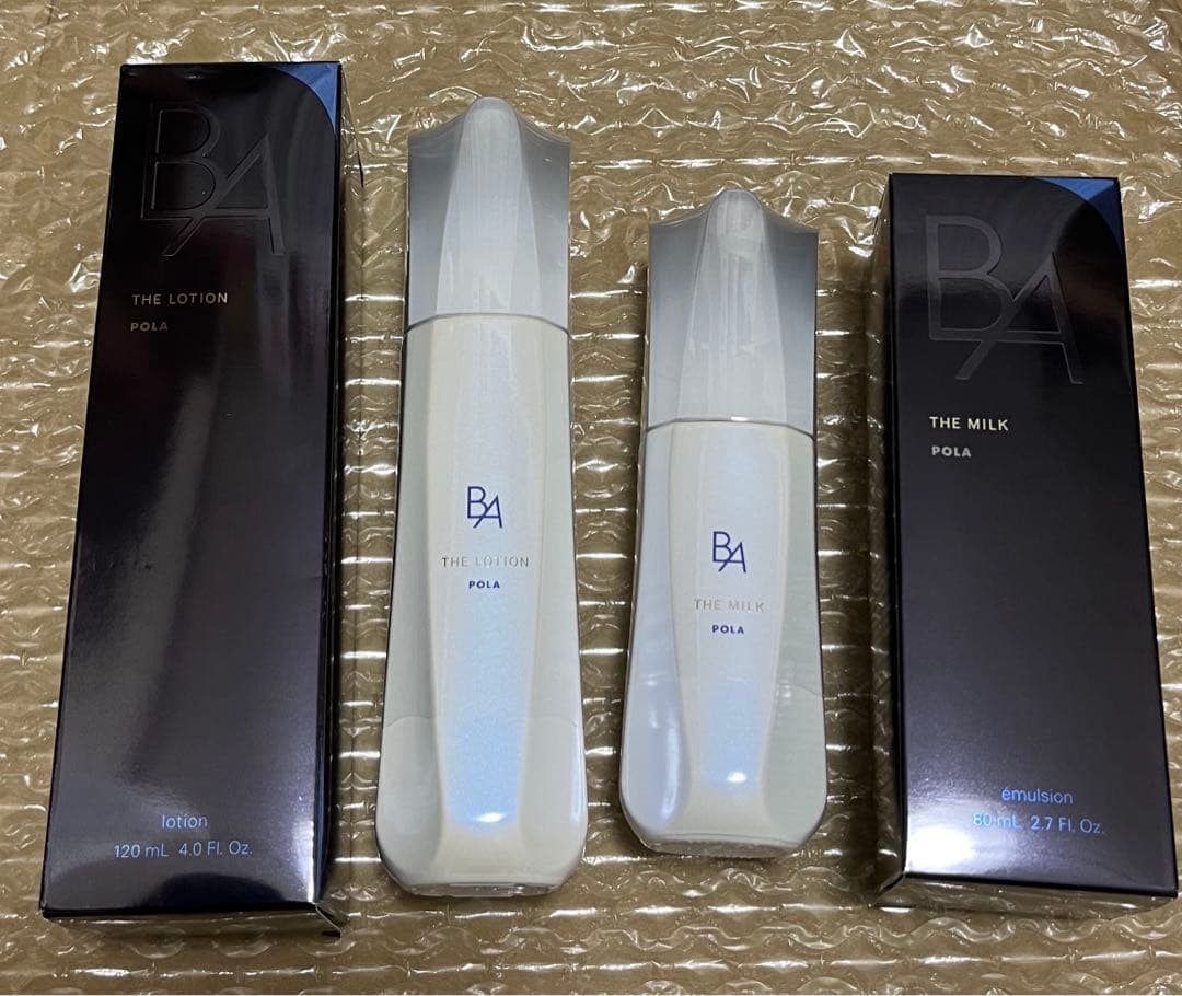 POLA BA ザ ローションS 本体+ミルクS 本体 新品 夏のエイジングケア