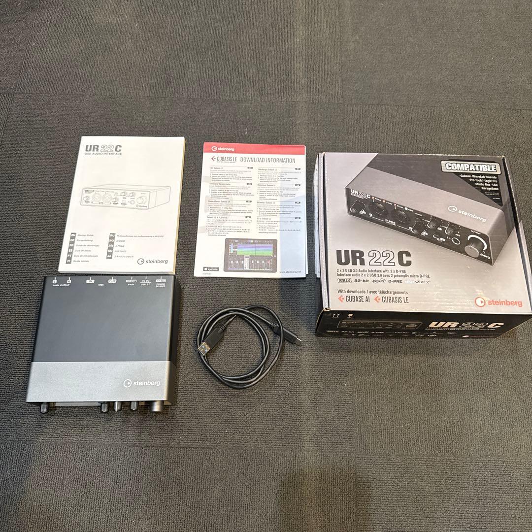 DTM・DAW steinberg UR22C Steinberg UR22C 2-In/2-Out USB Audio Interface – Guitar HAUS