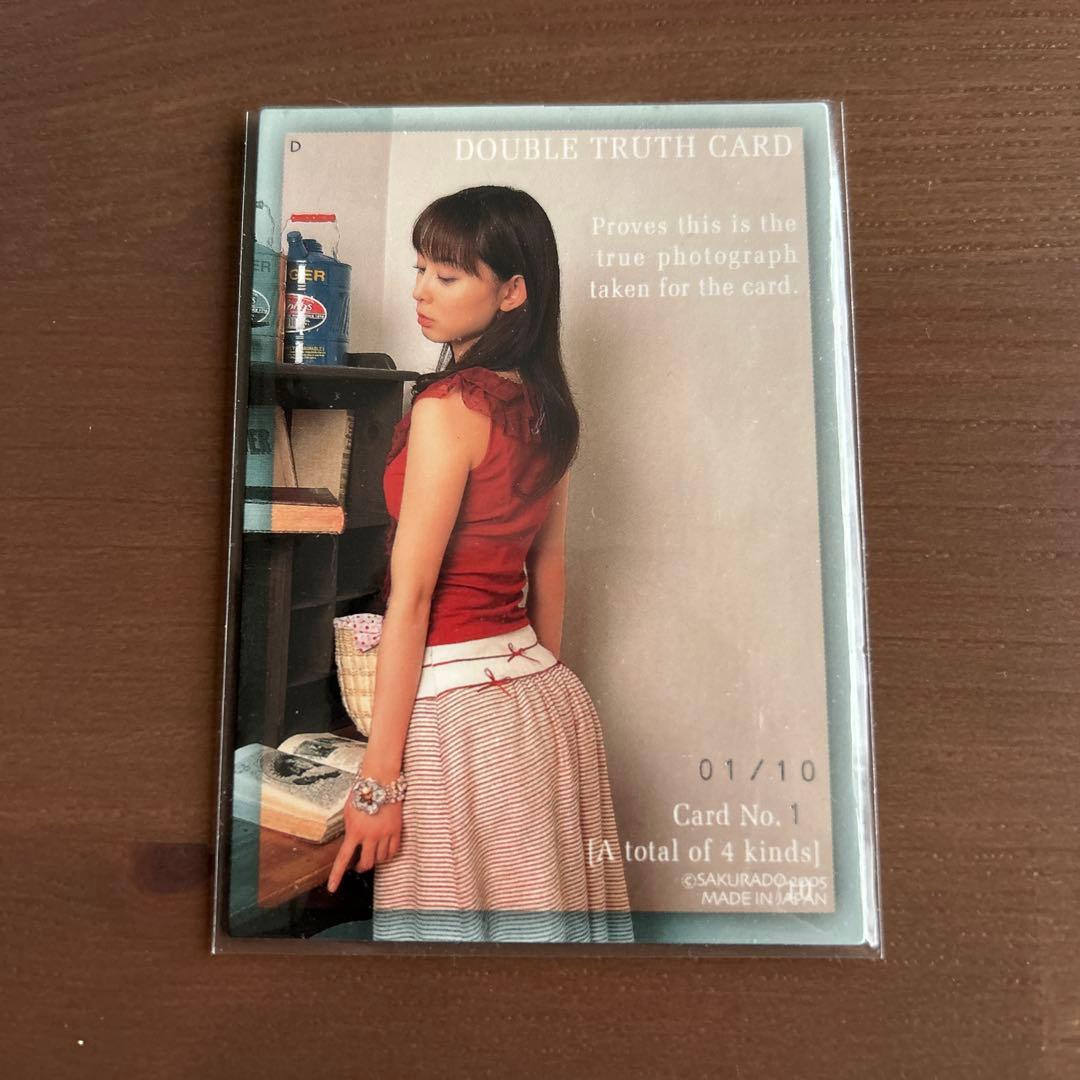 秋山莉奈　Rina Luna DOUBLE TRUTH CARD 01/10