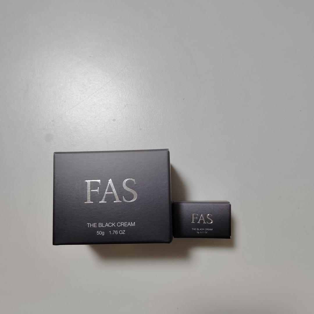mu5473 FAS ザ ブラッククリーム 50g+5g