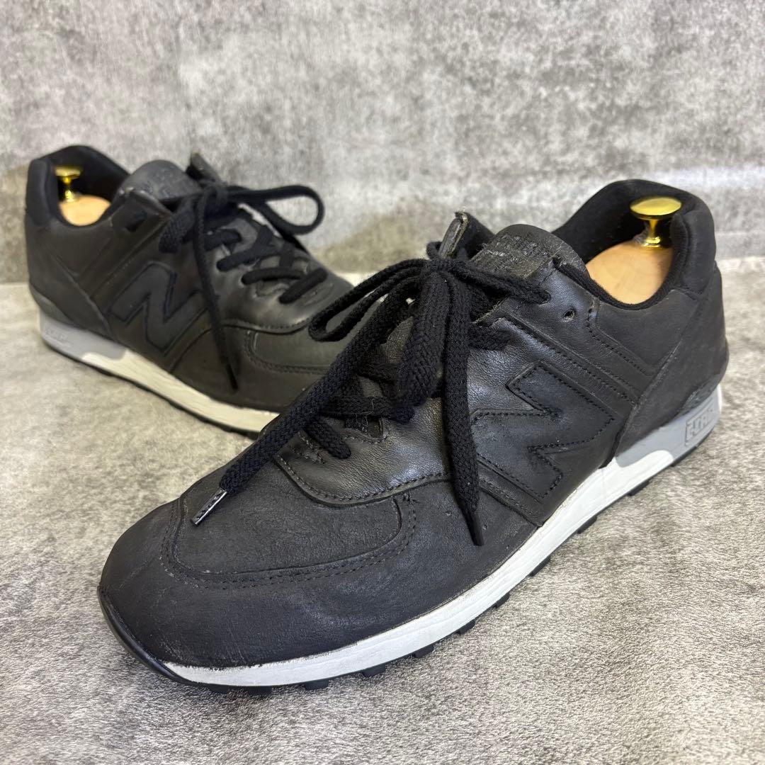【イングランド製】■ニューバランス■M576PLG★ブラックレザー【28cm】