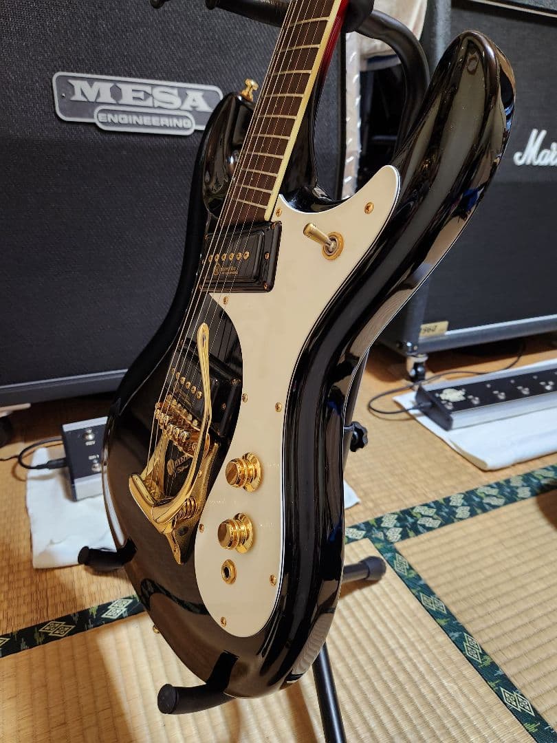 超美品 Mosrite ベンチャーズ Gold Parts Model - メルカリ