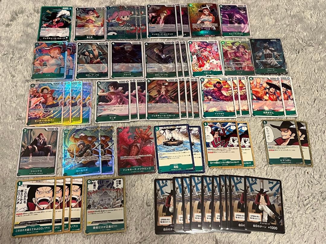 【即購入OK】ワンピースカード 即プレイデッキ オリジナル構築　ミホーク