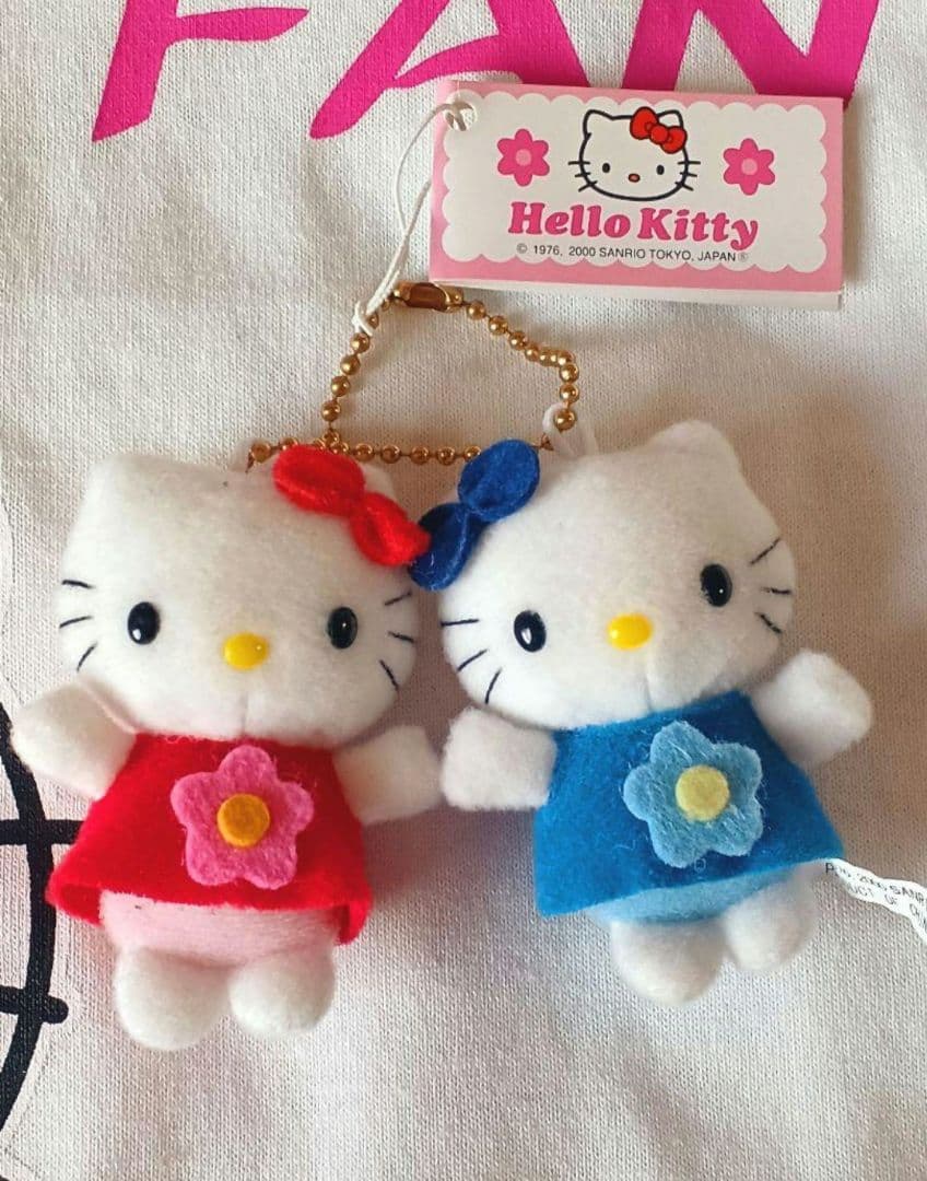 サンリオ♡キティちゃん ツイン マスコット【激レア】 - メルカリ